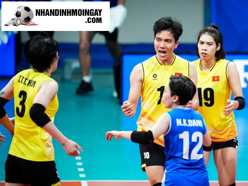 Đội tuyển bóng chuyền nữ Việt Nam thi đấu quá thành công trong năm 2024 (Ảnh: VolleyballWorld)