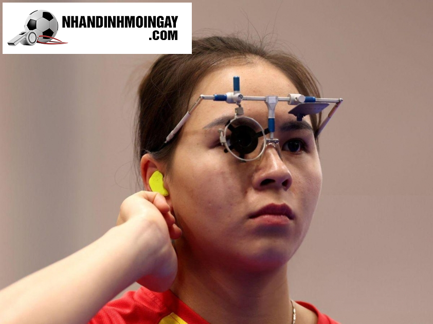 Trịnh Thu Vinh là niềm tự hào của thể thao Việt Nam ở Olympic 2024 (Ảnh: Getty)