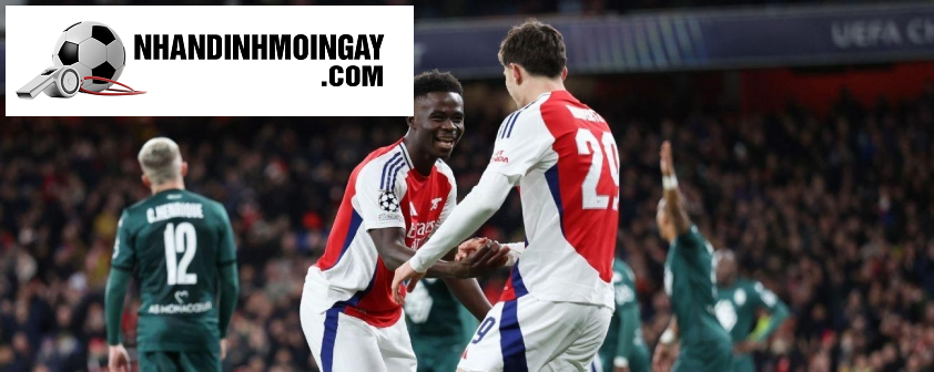 Arsenal giành chiến thắng thuyết phục trước Monaco (Ảnh: Getty).