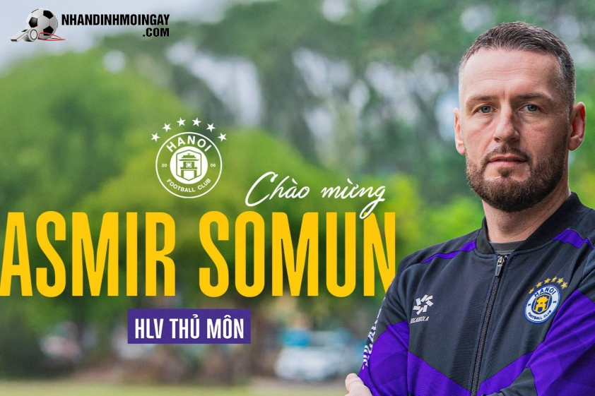 Huấn luyện viên Asmir Somun trở thành HLV thủ môn của CLB Hà Nội