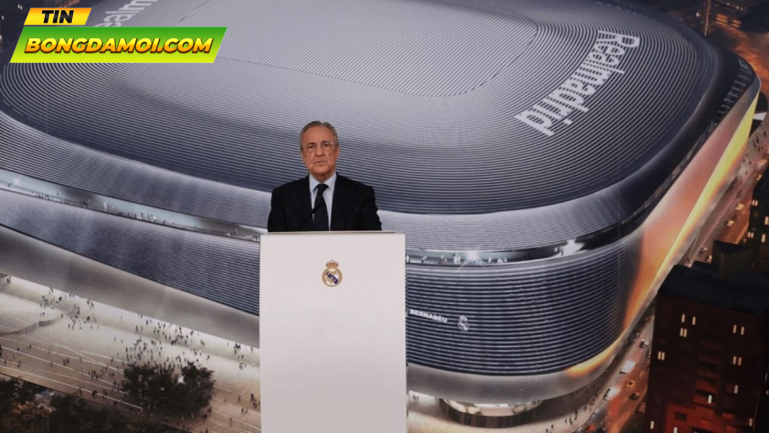 'Bố già' Perez sẽ tiếp tục chèo lái Real Madrid trong 4 năm tới.