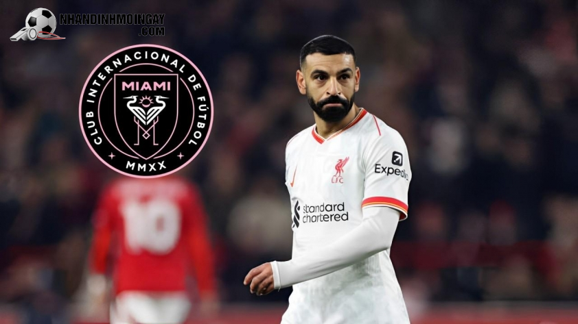 Inter Miami nhắm chiêu mộ Salah nếu tiền đạo này rời Liverpool. Ảnh: Getty