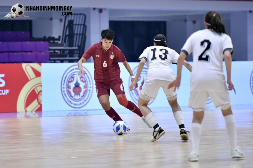 ĐT futsal nữ Thái Lan chạm trán Iraq ở lượt trận thứ 2 bảng A (Ảnh: FAT)