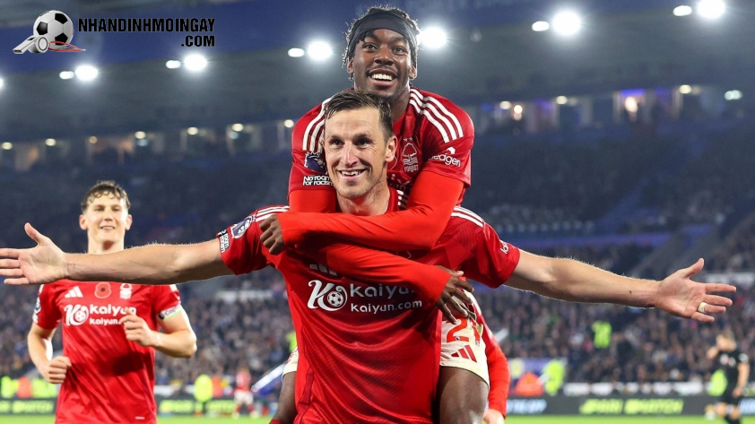 Nottingham Forest vẫn chưa có dấu hiệu hụt hơi (Ảnh: Getty). Nottingham Forest vẫn chưa có dấu hiệu hụt hơi (Ảnh: Getty).