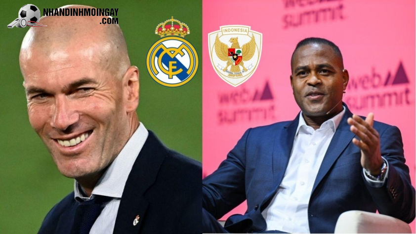 Patrick Kluivert được so sánh với Zinedine Zidane.