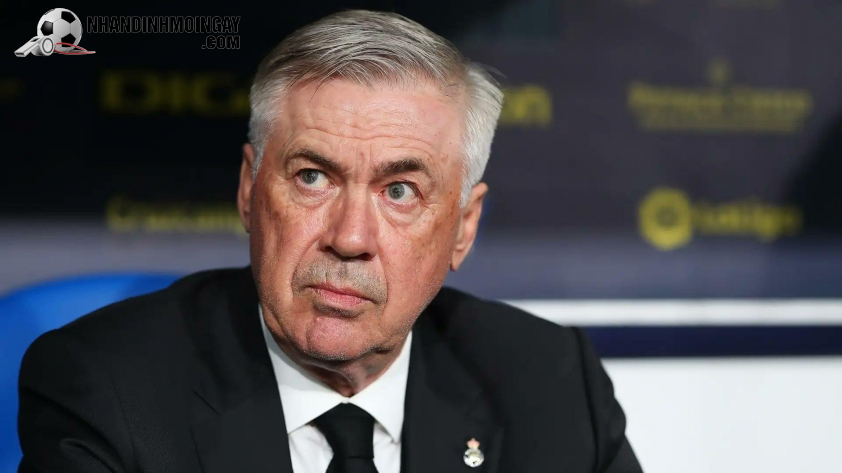 Các cầu thủ Real Madrid được cho là đang mất niềm tin vào HLV Carlo Ancelotti (Ảnh: Getty).