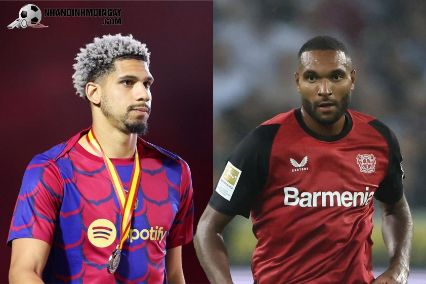 Barca đối mặt với khó khăn trong việc giữ chân Araujo và chiêu mộ Jonathan Tah.