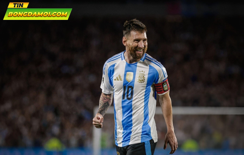 Messi vẫn đang là đầu tàu trong đội hình của ĐT Argentina. Ảnh: Getty