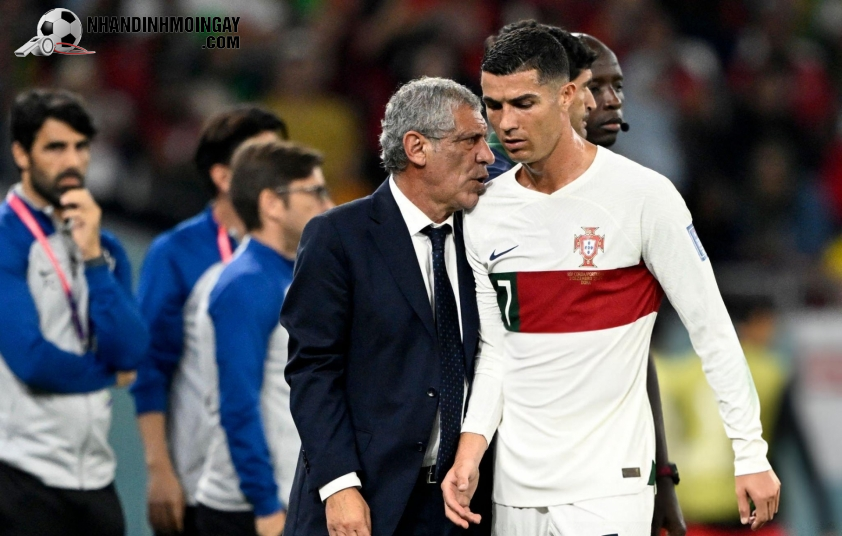 Mối quan hệ giữa Ronaldo và Fernando Santos đổ vỡ sau World Cup 2022