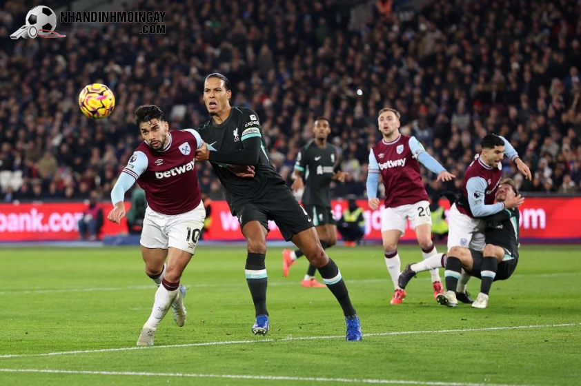 West Ham đã nhận thất bại nặng nề trước Liverpool (Ảnh: Liverpool).