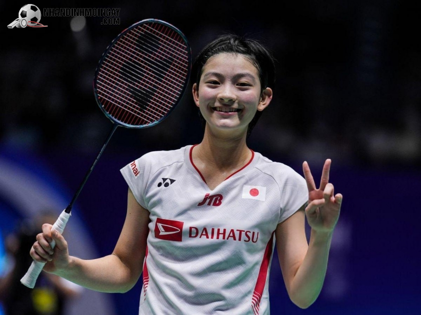 Tomoka Miyazaki - thần đồng cầu lông 18 tuổi của Nhật Bản. (Ảnh: BWF)