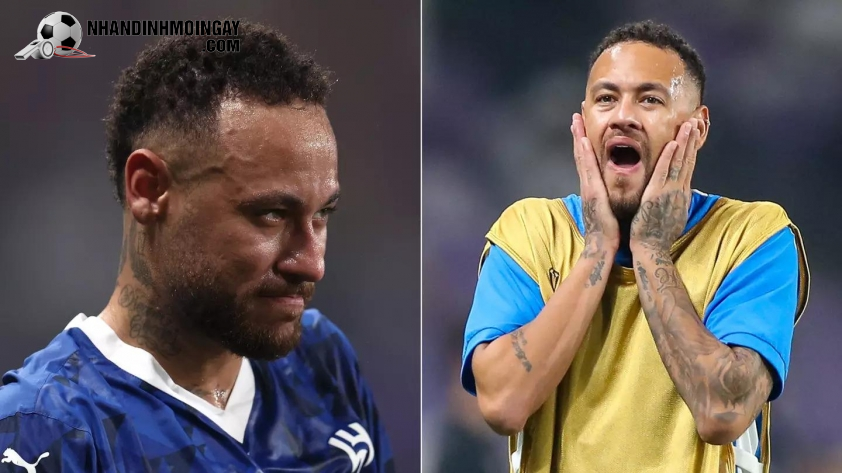 Neymar không đạt yêu cầu về thể chất (Ảnh: SportBible).