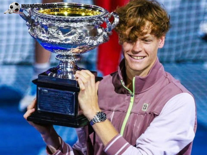 Jannik Sinner là ĐKVĐ Australian Open (Ảnh: instagram @janniksin)